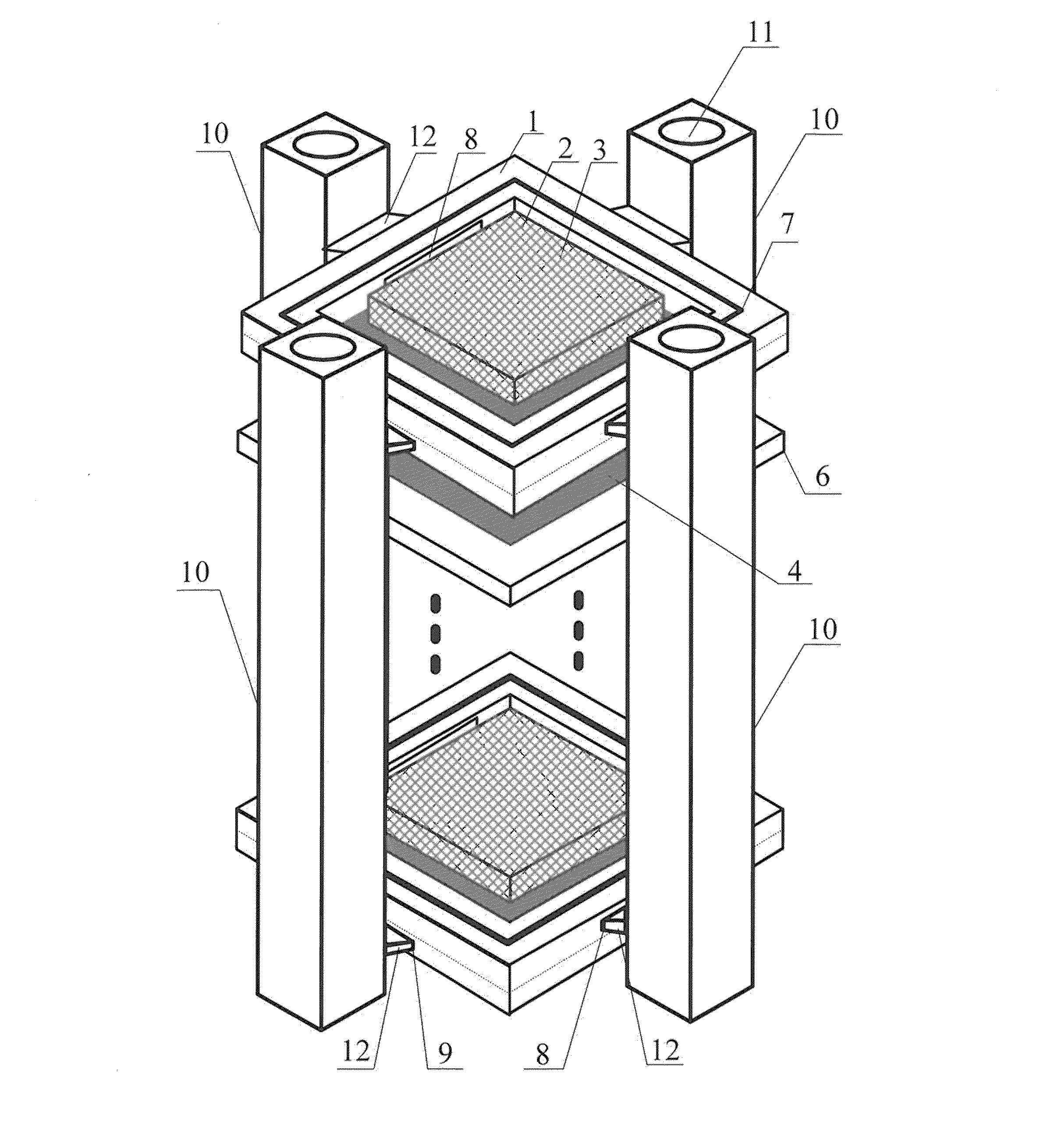 Redox Flow Battery Stack and Redox Flow Battery System Having the Same