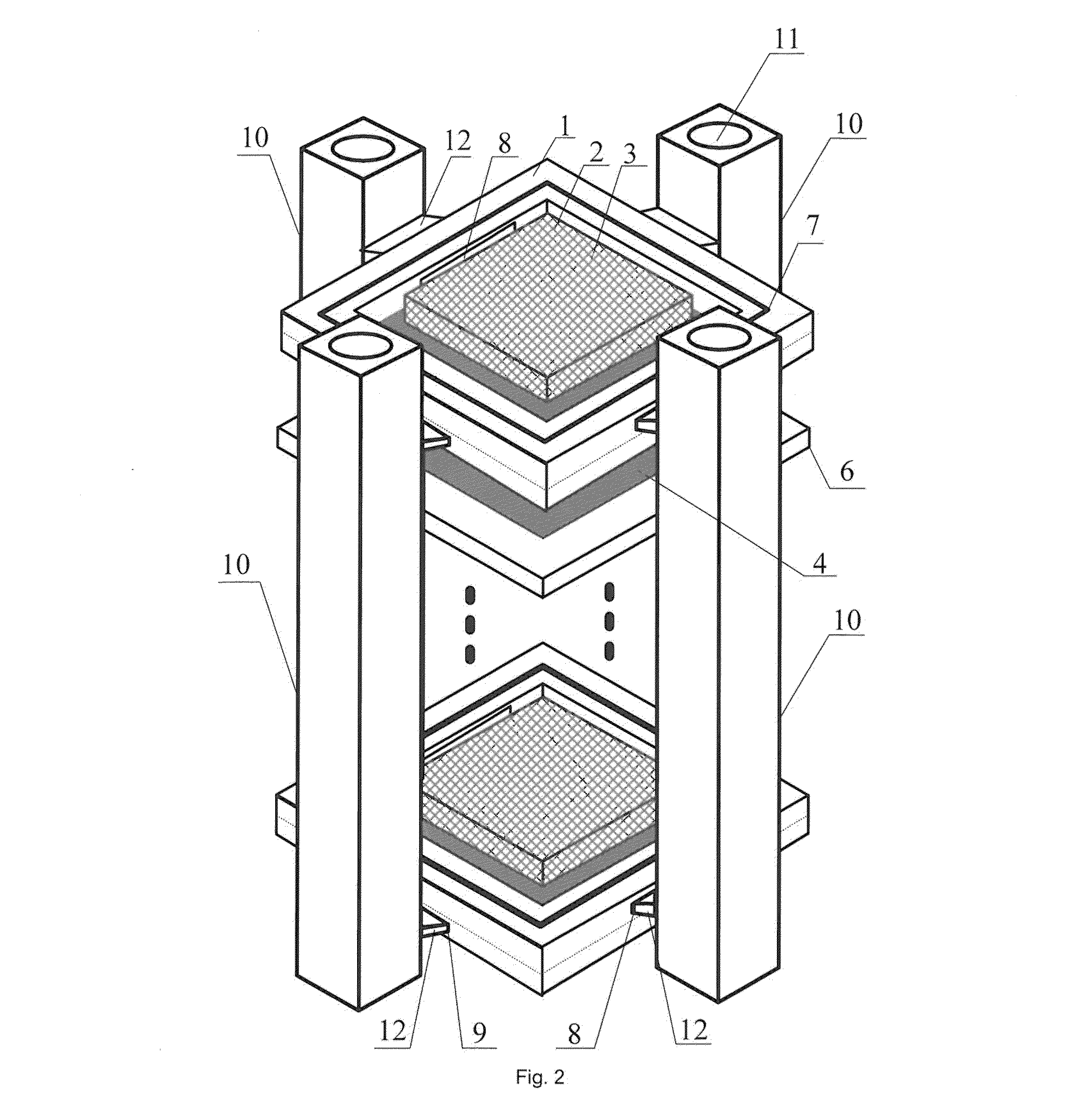 Redox Flow Battery Stack and Redox Flow Battery System Having the Same