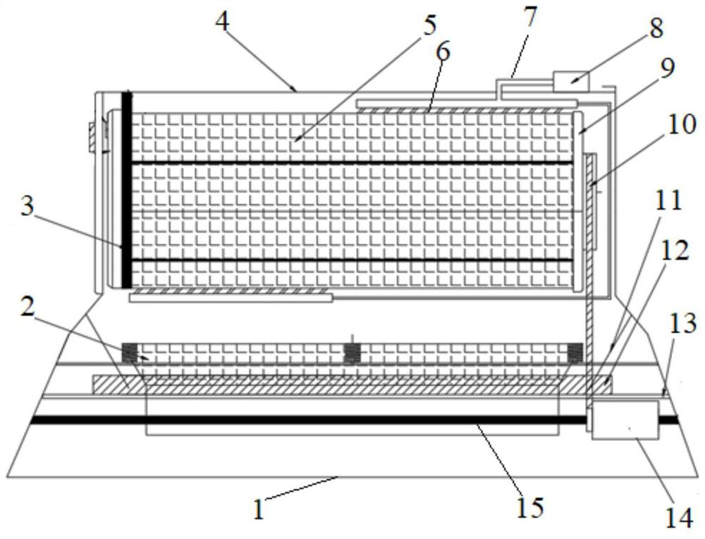 Shelling and screening device for Chinese prickly ash processing