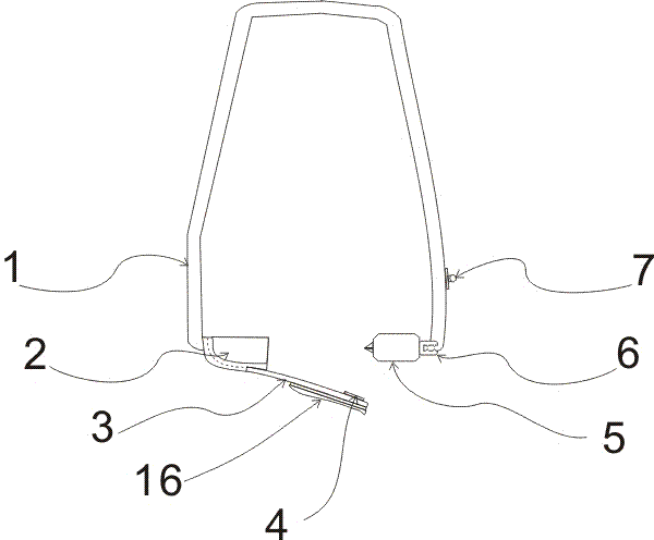 Emergency belt used for escape and life saving