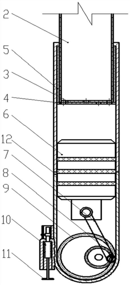 Method and device for improving thermal efficiency of a rechargeable heat pipe with variable liquid filling rate