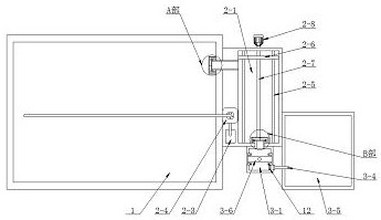 Scum cleaner for sedimentation tank for sewage treatment