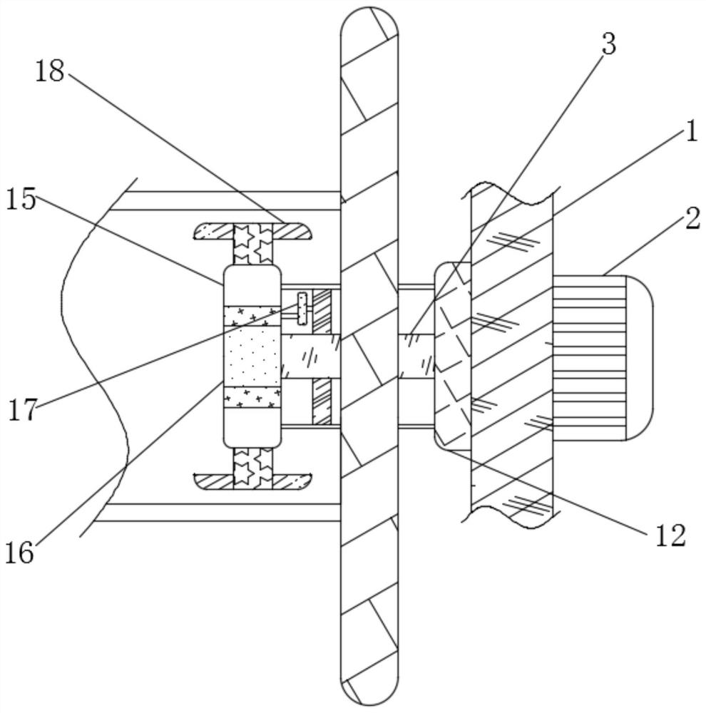 Energy-saving and environment-friendly computer cable winding auxiliary device