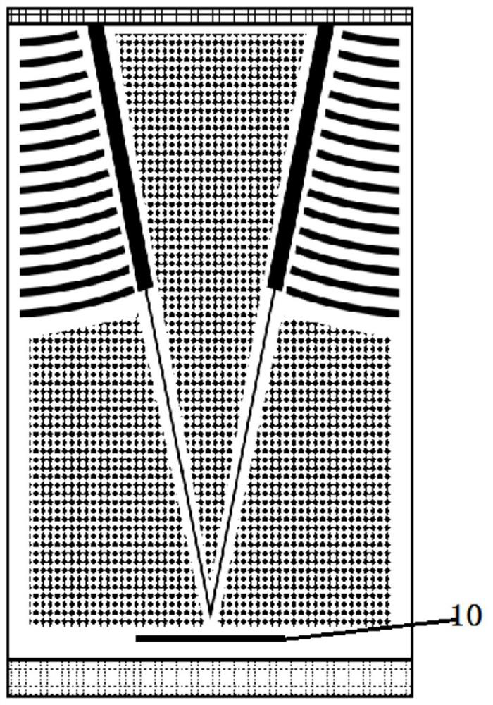 Unstable cavity semiconductor laser and preparation method thereof