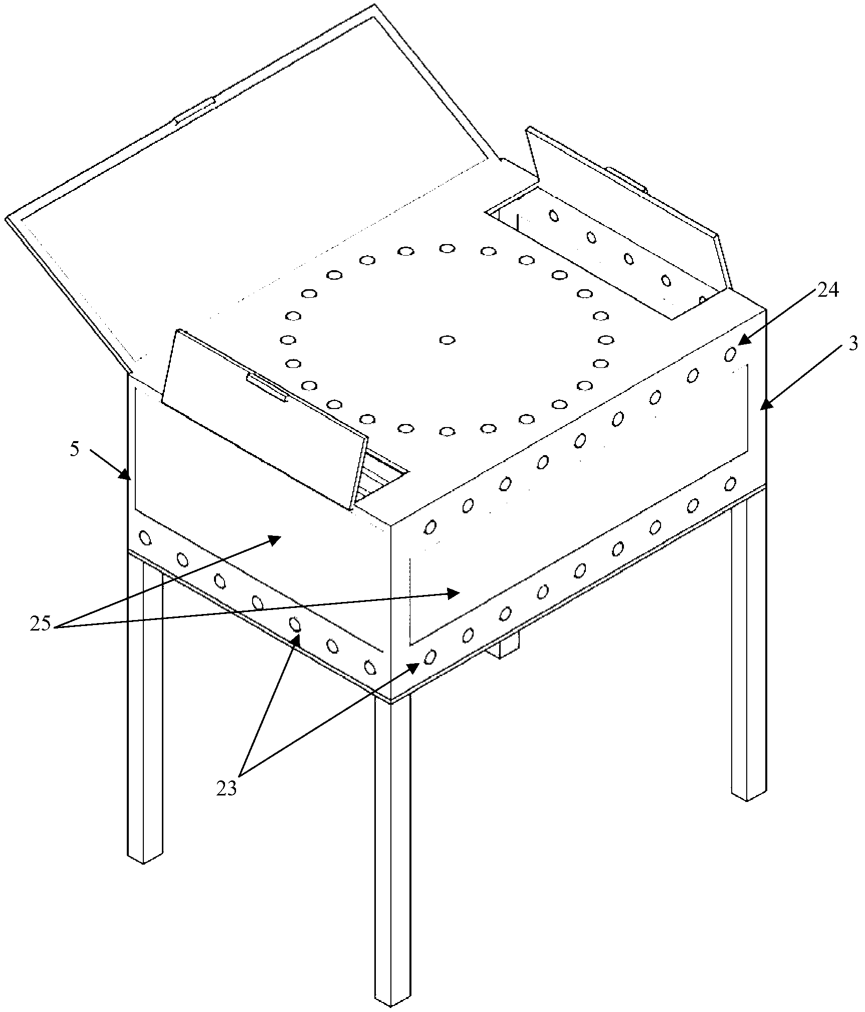 Comprehensive detection simulation experiment device for fire detection performance