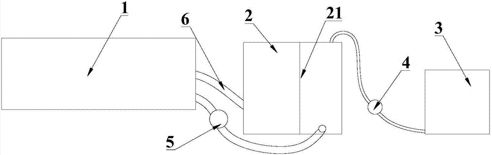 Automatic filling device of water-washing machine