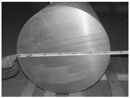 Semi-continuous casting process of large-diameter medium-strength heat-resistant magnesium alloy ingot