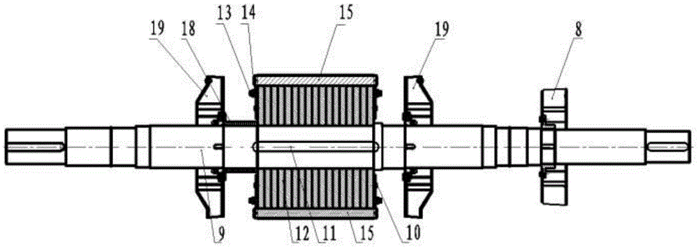 Permanent magnet synchronous motor