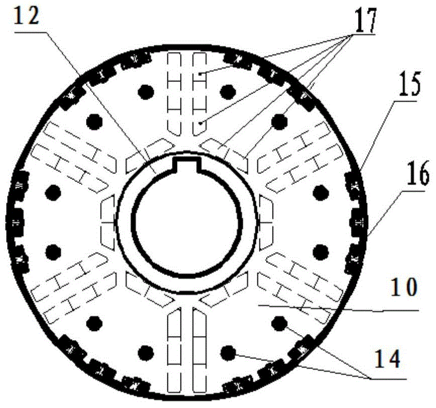 Permanent magnet synchronous motor