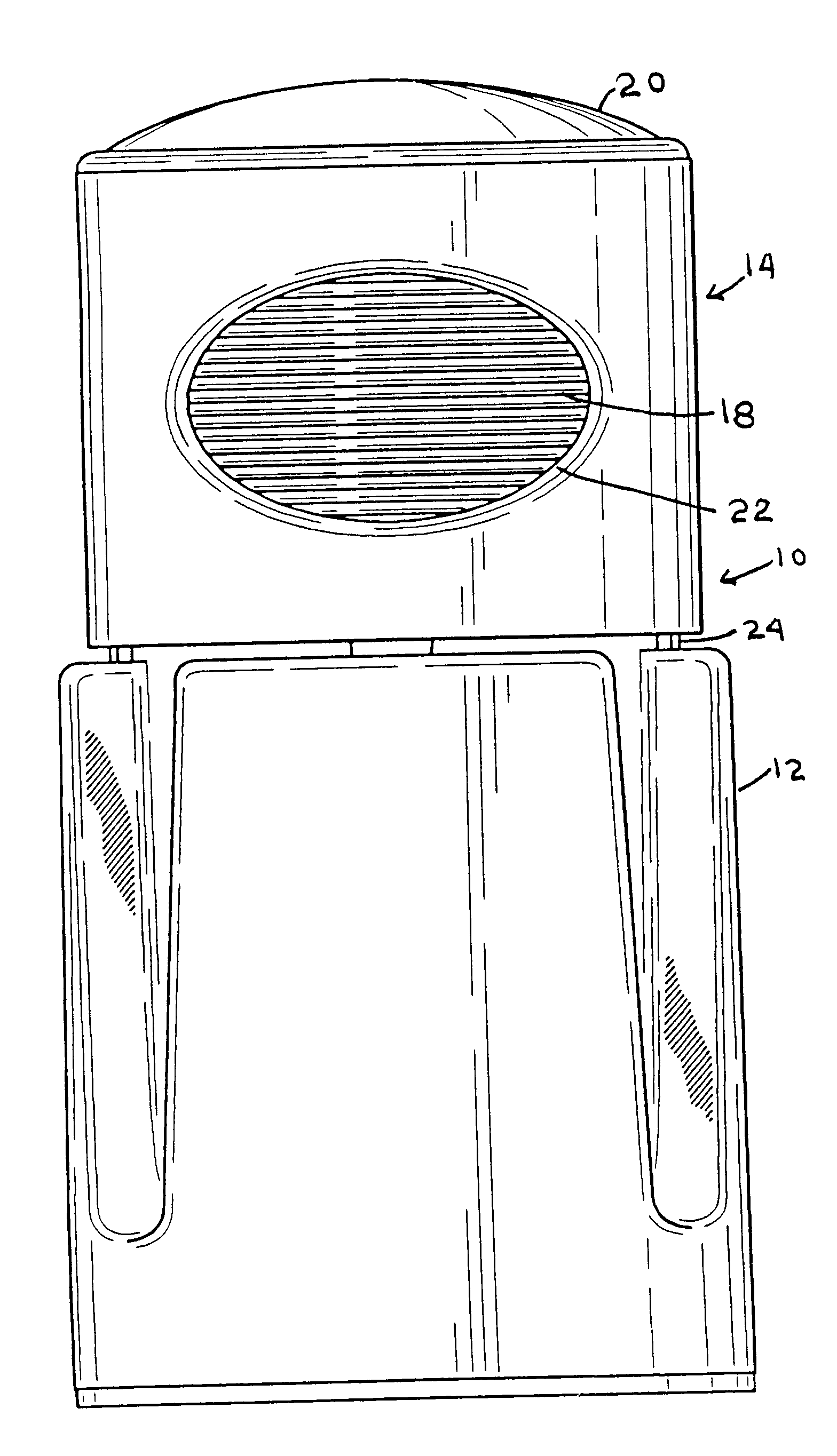 Wet and dry food grinder