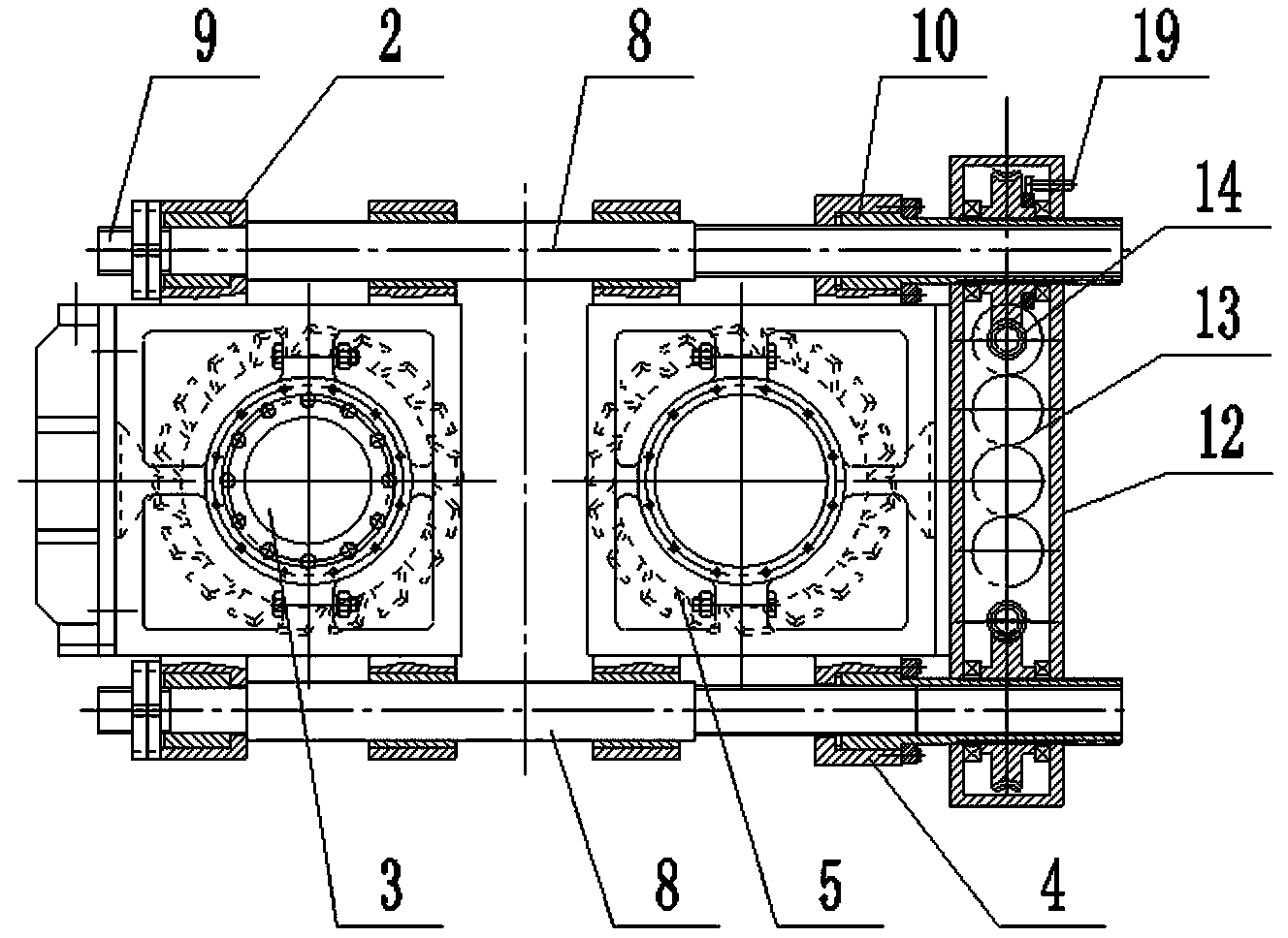 Double-toothed roller powerful classification crusher with sustainable particle size regulation