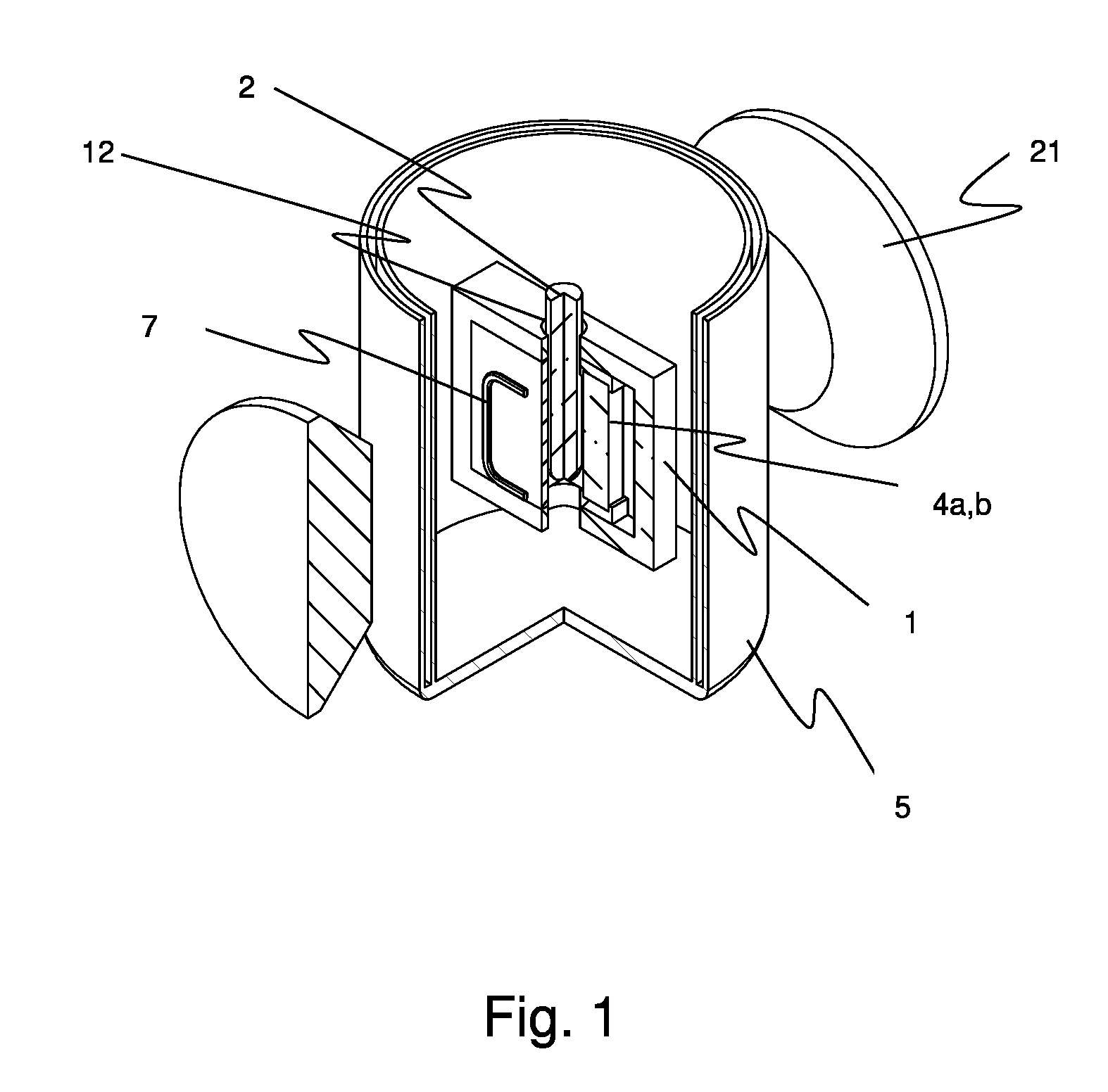 EPR Microwave Cavity for Small Magnet Airgaps