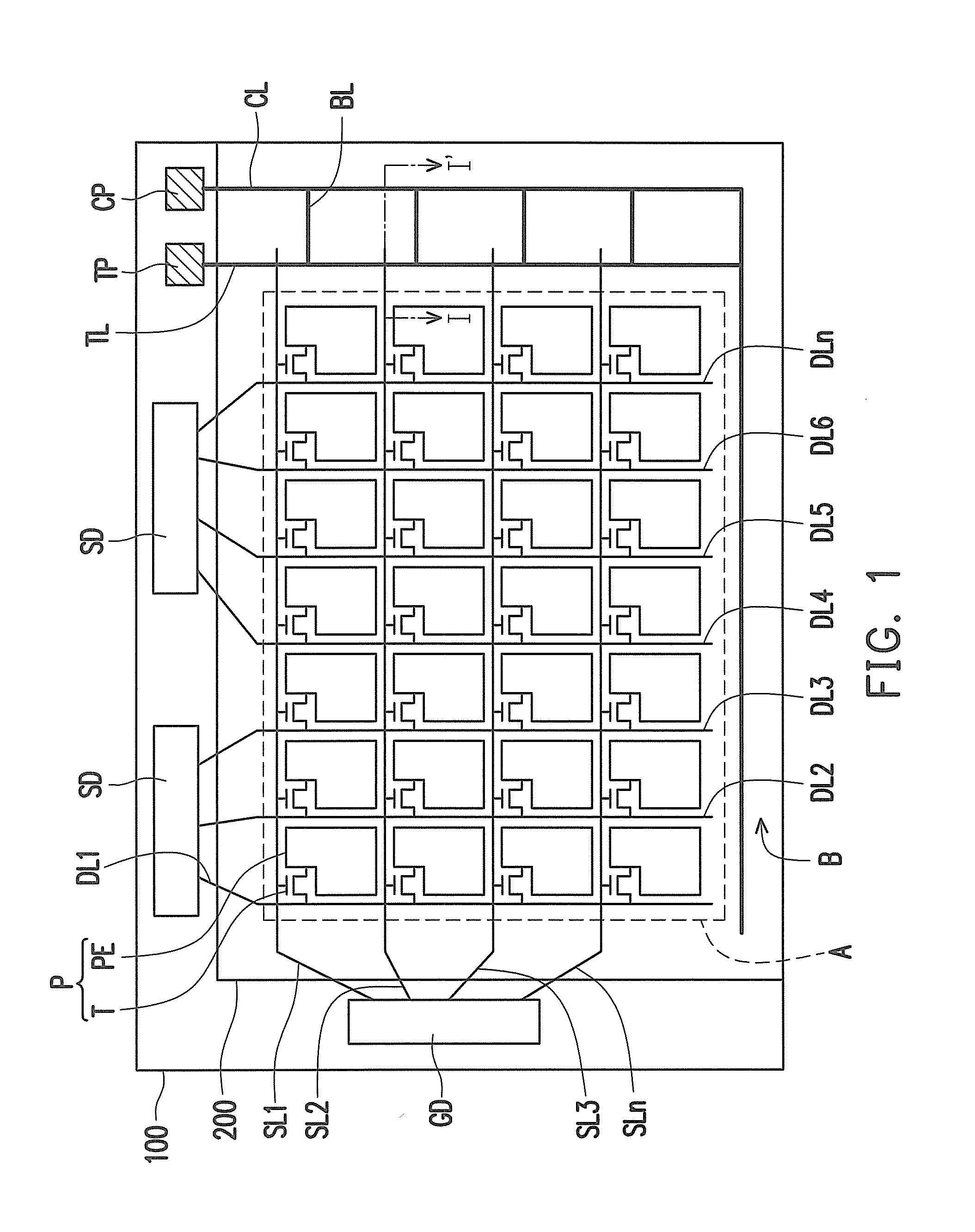 Display panel and testing method thereof