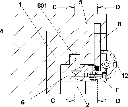 Partition plate for semitrailer