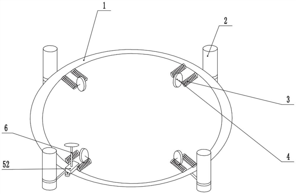 Film covering device for concrete column construction