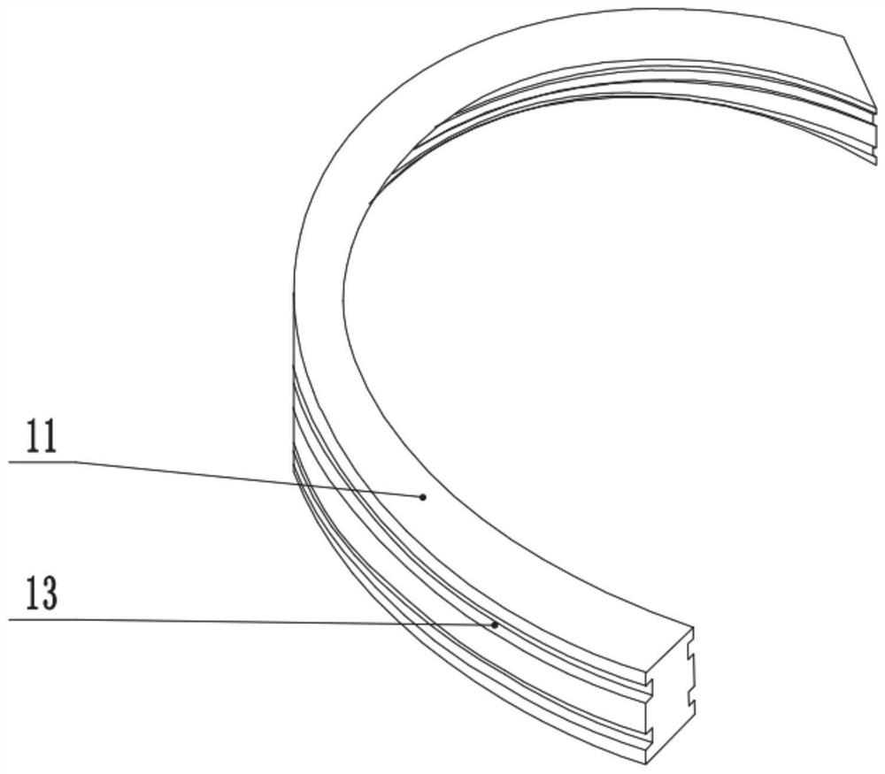 Film covering device for concrete column construction