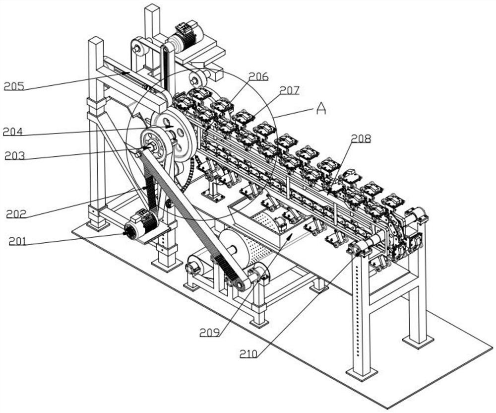 Device for separating crab meat