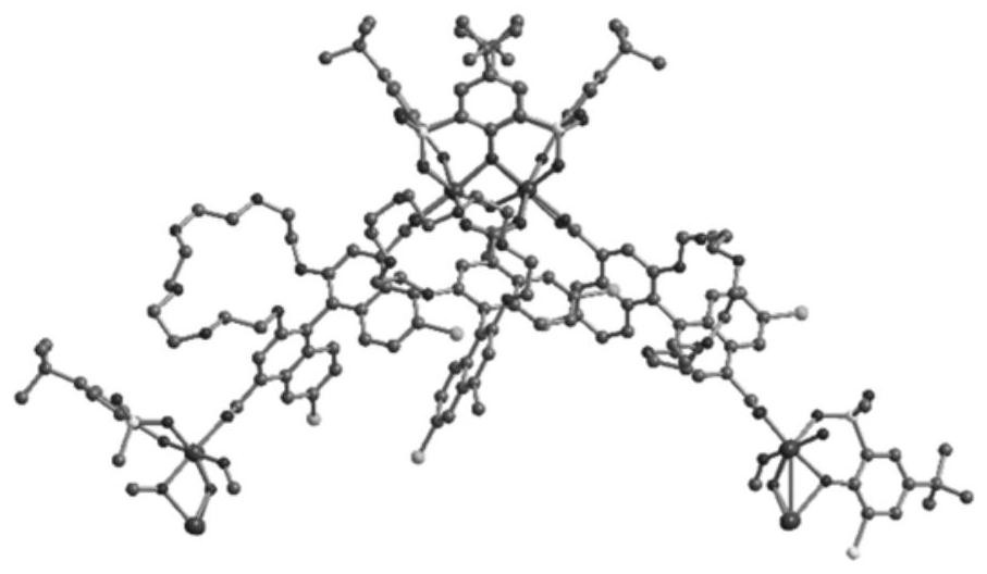 Mixed matrix membrane taking chiral metal organic molecular cage as filler as well as preparation and application of the mixed matrix membrane