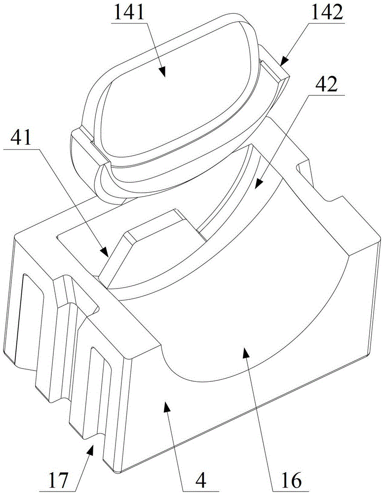 A packaging structure for a floor-standing air conditioner inner unit