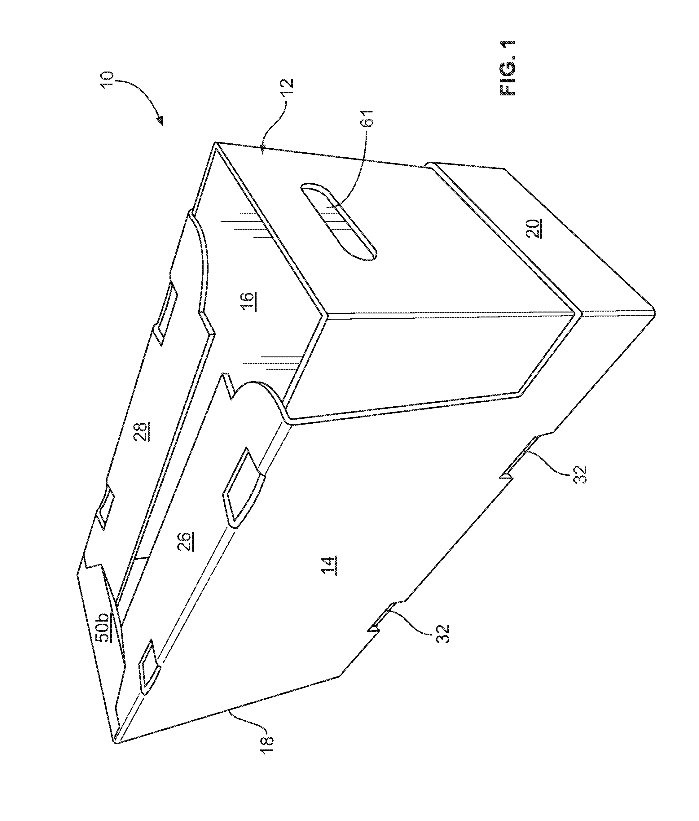 Shipping and display container with supporting insert