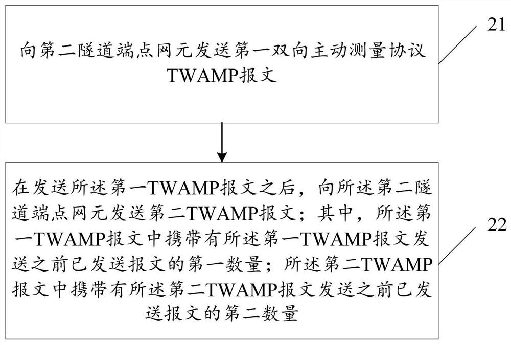 Information processing method and device and tunnel endpoint network element