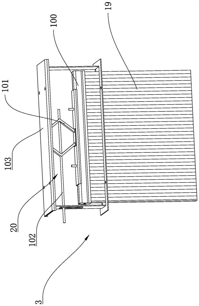 Closed belt conveyor with dust escape prevention structure