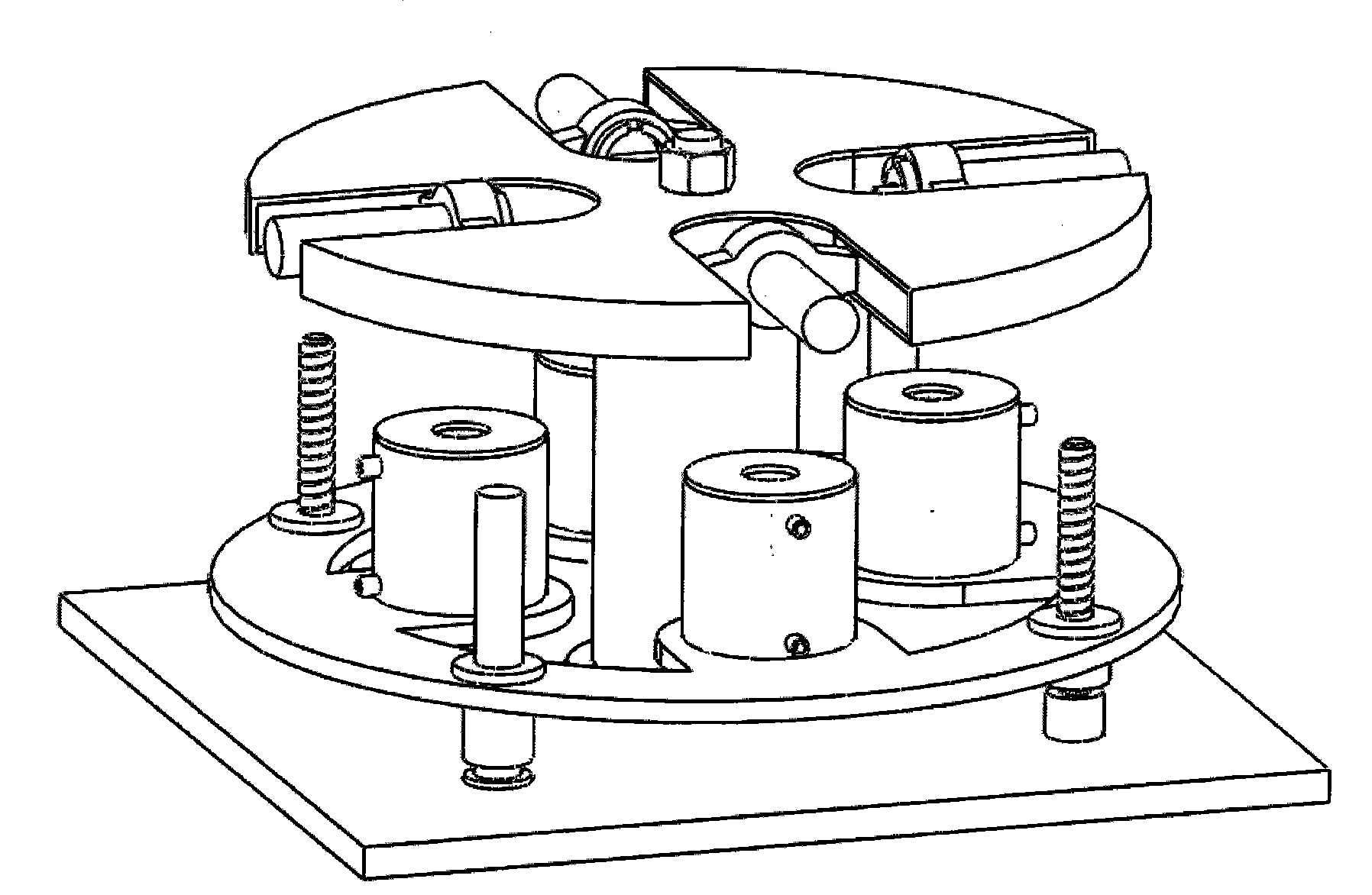 Device for automatically extracting biological component on the basis of electromagnetic propulsion grinding and centrifugal separation