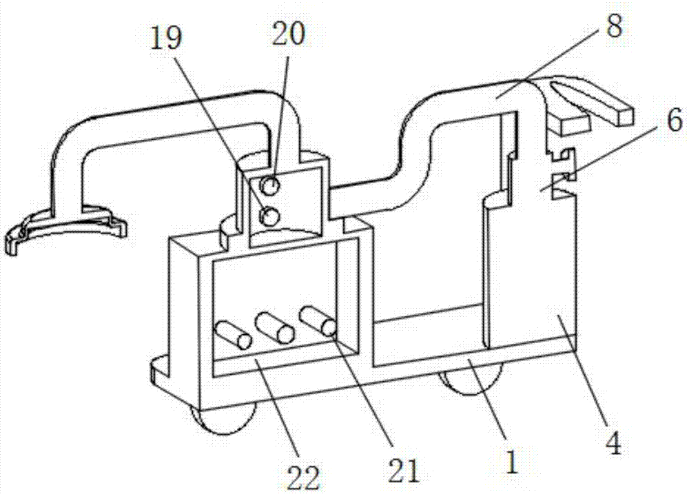 Moistening respiratory nursing device for patient subjected to tracheotomy