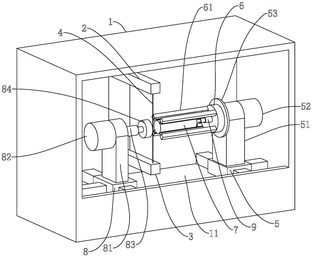 Rock core wire cutting and sample splitting device