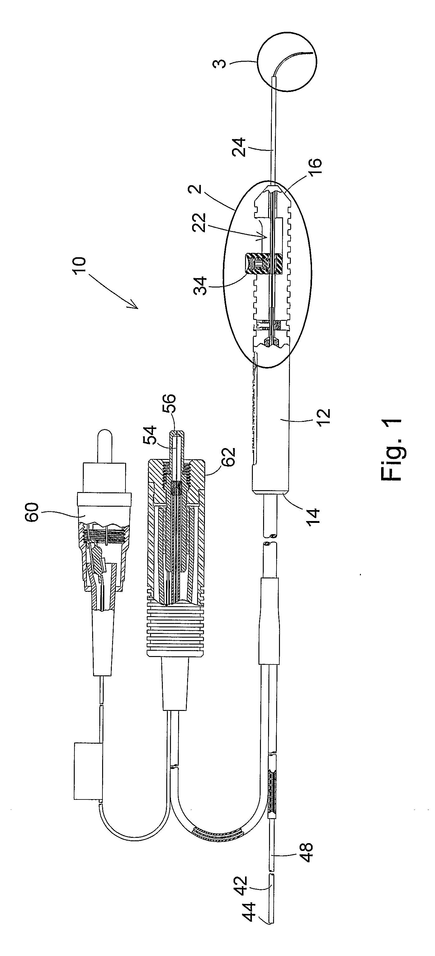 Illuminated Directional Laser Probe