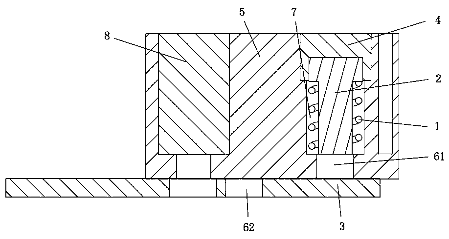 A method and device for ensuring safety in the chamber of small-caliber ammunition