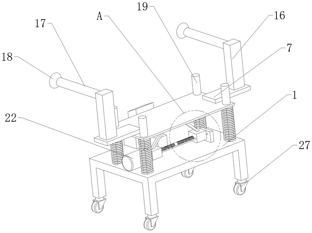 A wall punching device with dust suction function