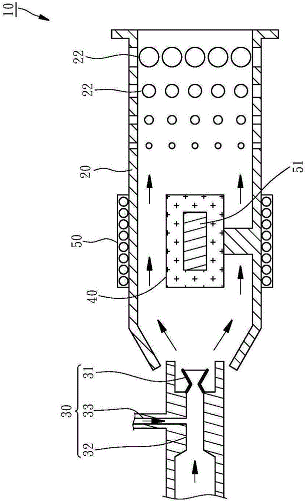 Combustion apparatus capable of controlling temperature of output heat source