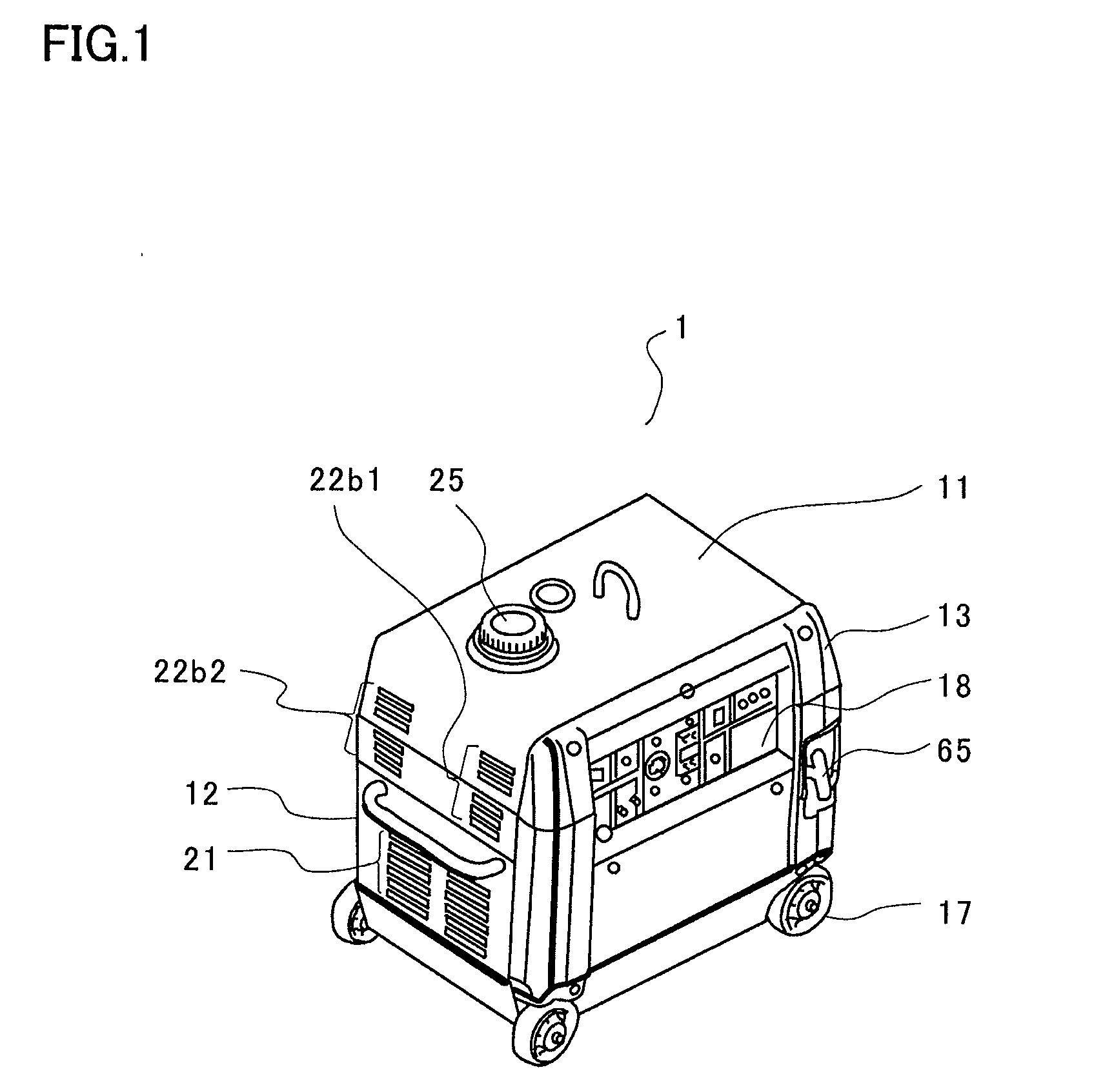 Soundproof type engine generator