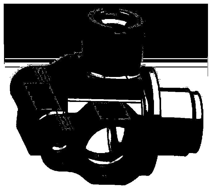 A built-in fuel manifold for dual-circuit fuel delivery and atomization