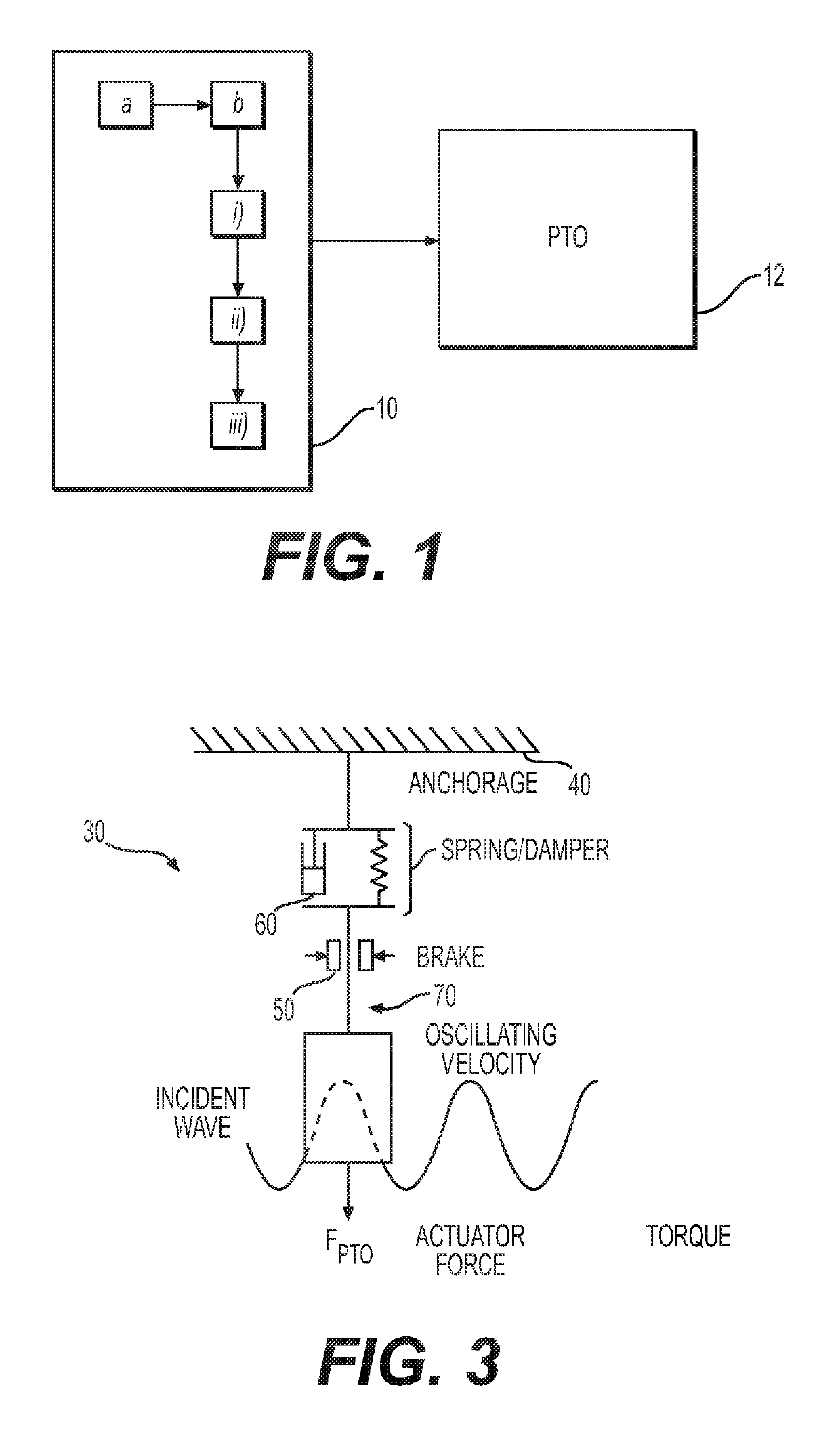 Method for predicting a characteristic resulting from the swell on a floating system for at least two future time steps