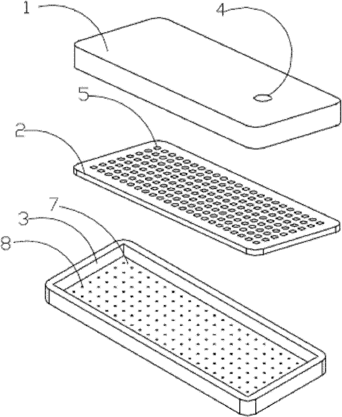 Array electric fluid power printing head