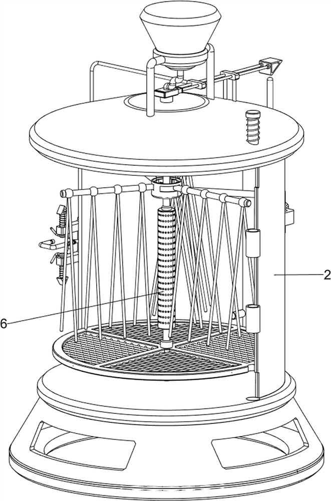 Bed sheet disinfection device for obstetrics and gynecology department