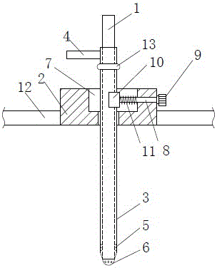 Anti-falling stomach tube