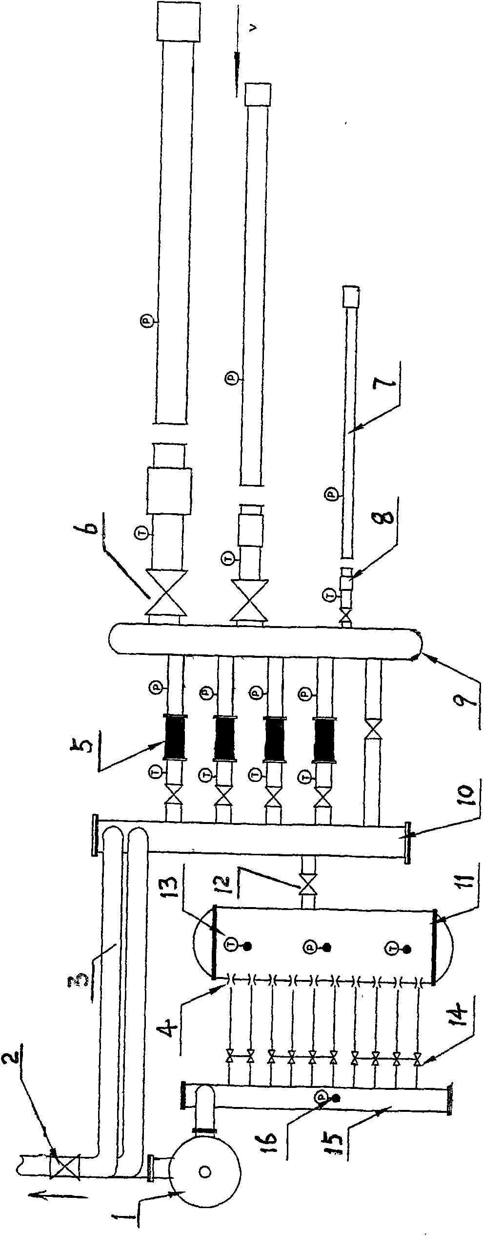 Gas flow standard device