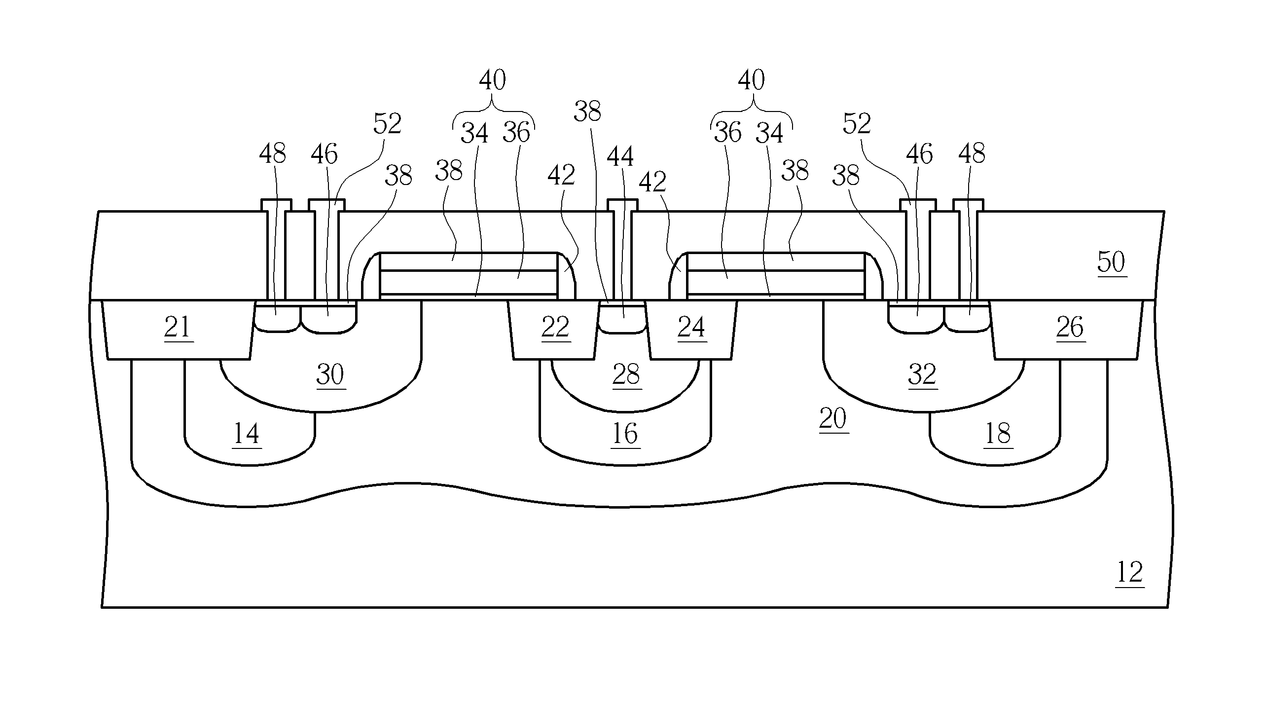 Lateral-diffusion metal-oxide semiconductor device and method for fabricating the same