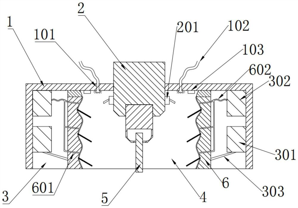 Milling cutter cleaning device