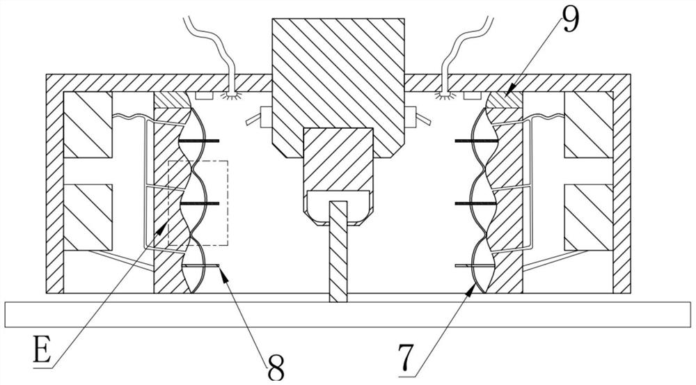 Milling cutter cleaning device