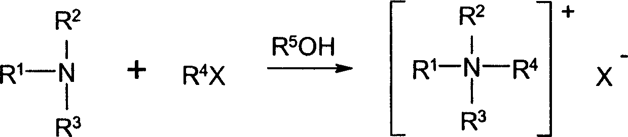 Quaternary ammonium salt and preparation thereof