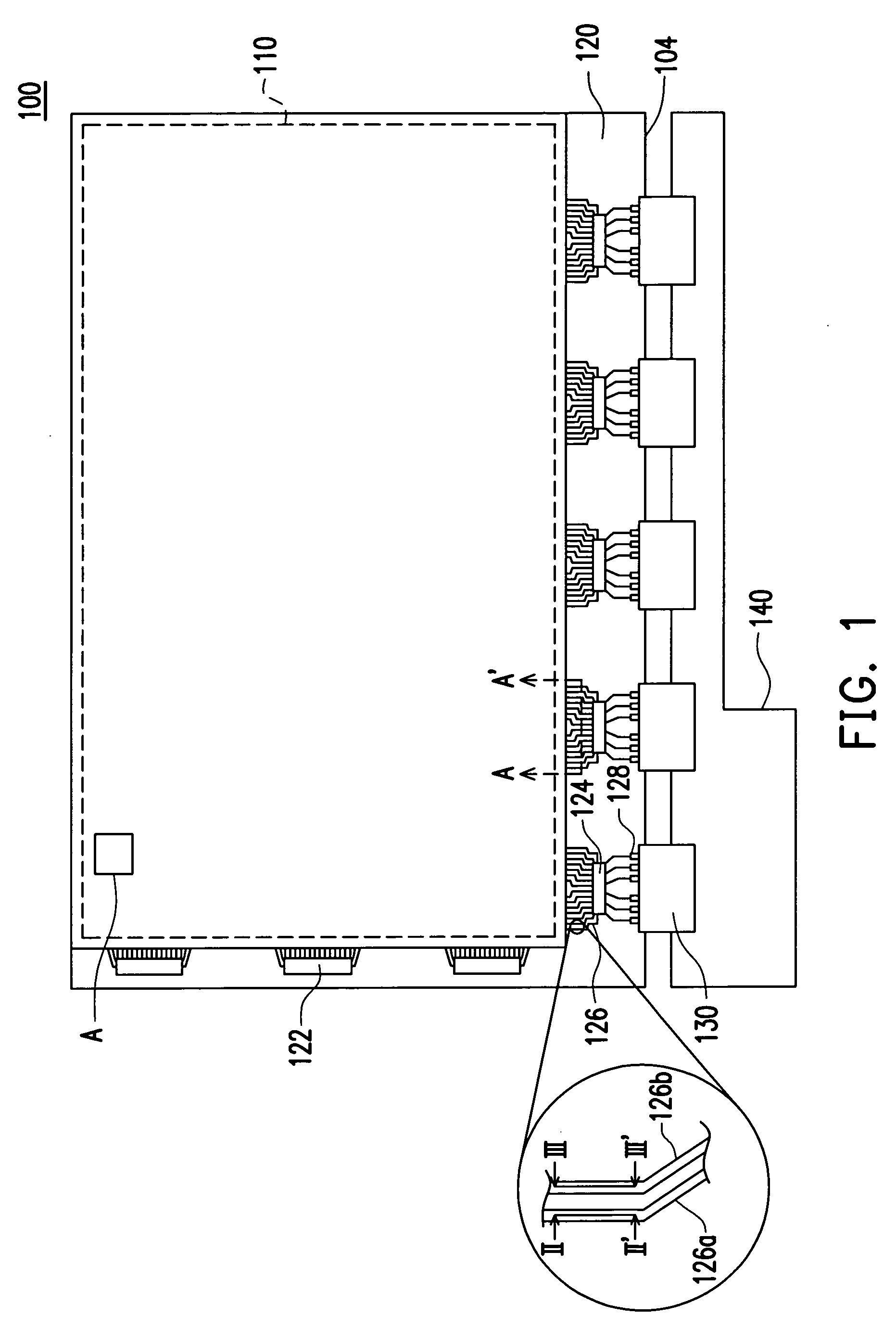 Active-matrix display panel