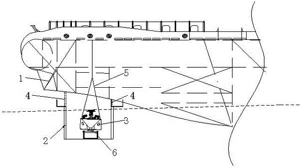 Underwater installation method for main thruster