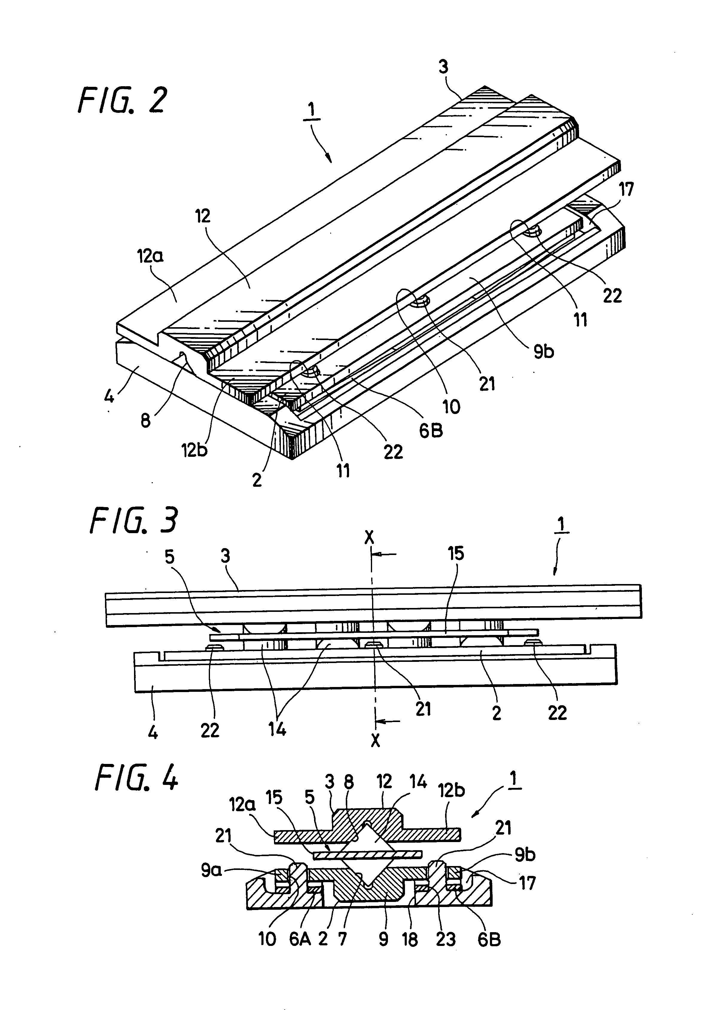 Linear Motion Rolling Guide Device and Lens Device