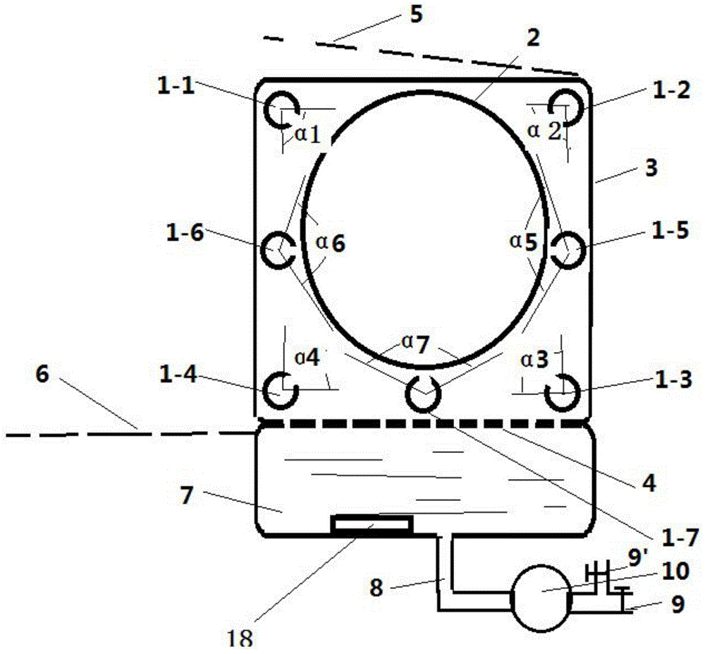 Circulation washing system