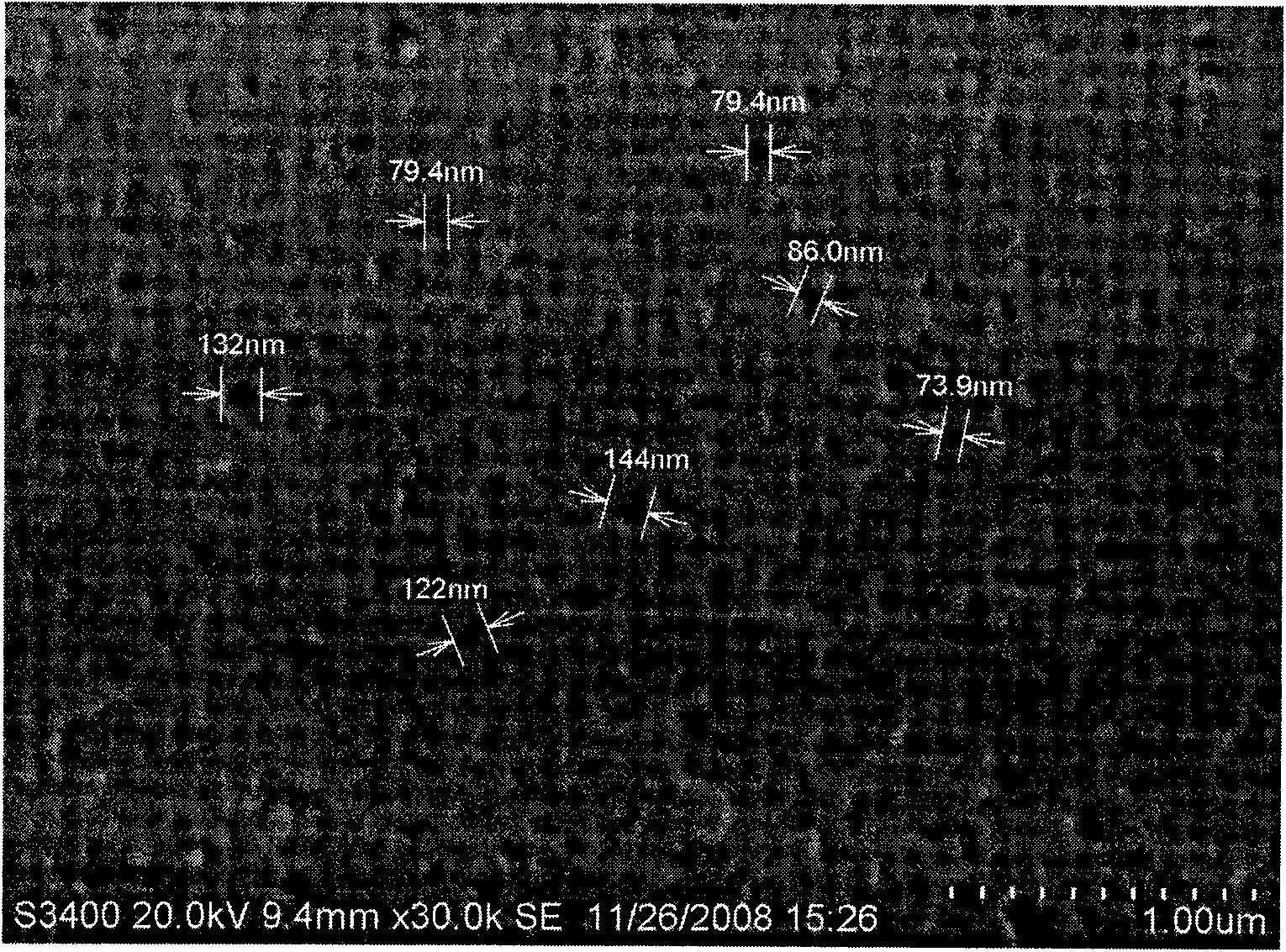 Manufacturing method of small-aperture polyether sulfone planar film for membrane bioreactor