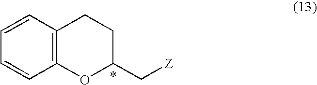 Process for producing optically active chroman derivative and intermediate